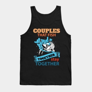 couples fishing together Tank Top